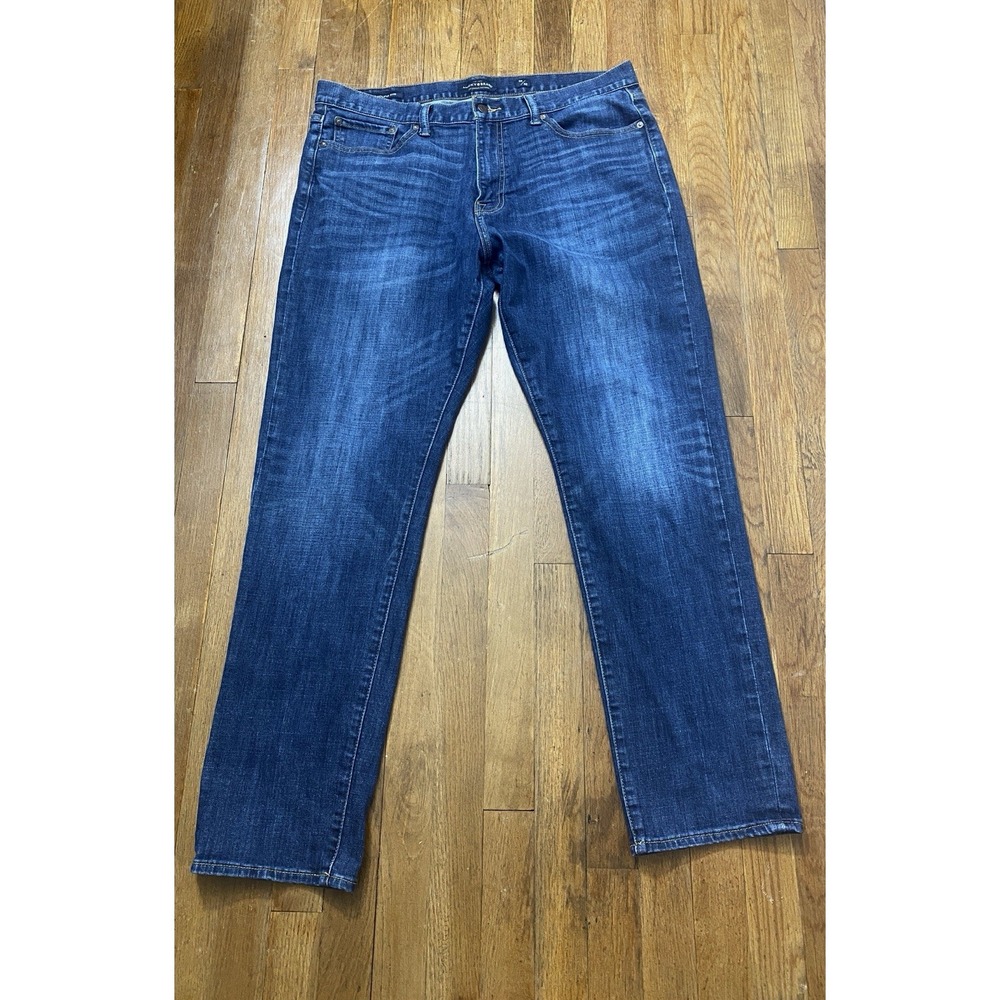 Lucky Brand Jeans Mens 38x31 Whiskered 410 Athletic Straight Leg Stretch Comfort